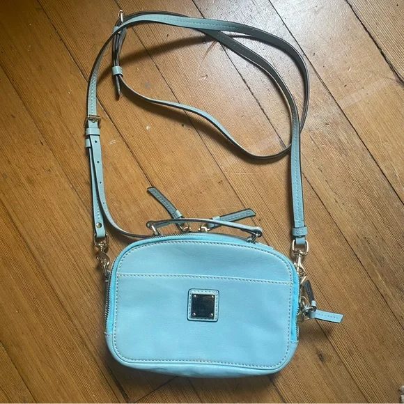 Dooney & Bourke Light Blue Crossbody Bag - Picture 1 of 7